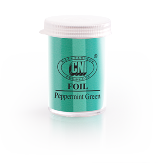 Зеленая Мята (PeppermintGreen) Фольга в рулоне (1 м).
