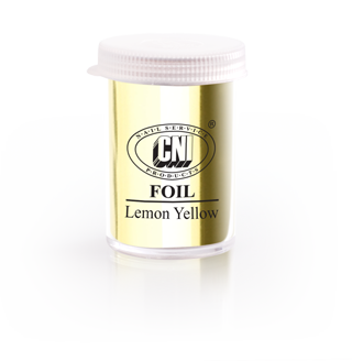 Лимонный Желтый (LemonYellow) Фольга в рулоне (1 м).
