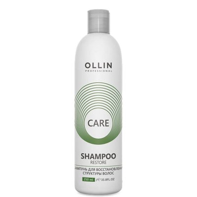 Шампунь для восстановления структуры волос OLLIN CARE Шампунь для восстановления структуры волос.