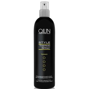 Термозащитный спрей для выпрямления волос 250мл OLLIN STYLE Термозащитный спрей для выпрямления волос