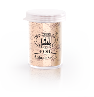 Античное Золото (AntiqueGold) Фольга в рулоне (1 м).
