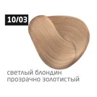  PERFORMANCE 10/03 светлый блондин прозрачно-золотистый 60мл 