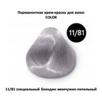 COLOR 11/81 специальный блондин жемчужно-пепельный