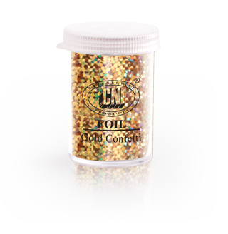 Золотое Конфетти (GoldenConfetti) Фольга в рулоне (1 м).
